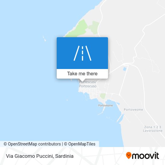 Via Giacomo Puccini map