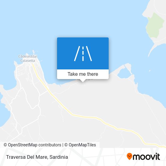 Traversa Del Mare map