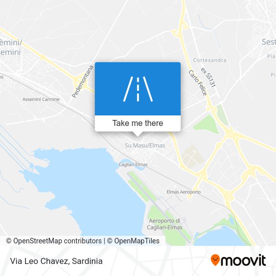 Via Leo Chavez map