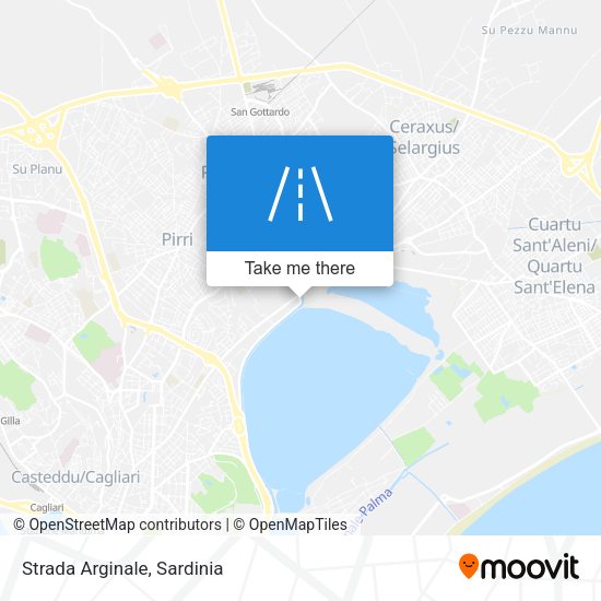 Strada Arginale map