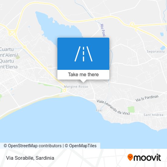 Via Sorabile map