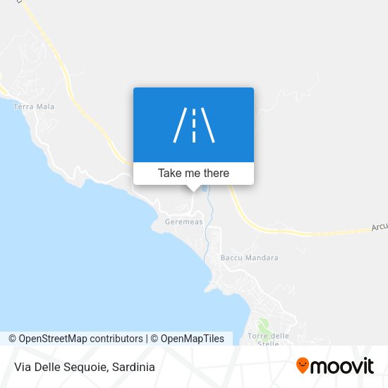 Via Delle Sequoie map