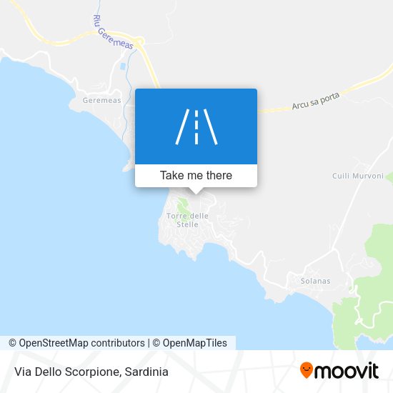 Via Dello Scorpione map