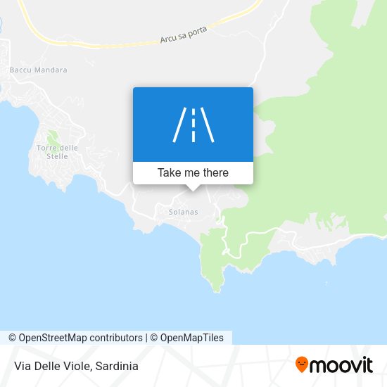 Via Delle Viole map