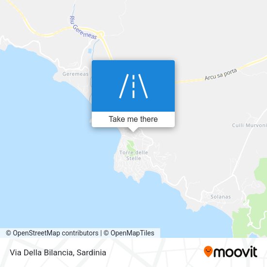 Via Della Bilancia map