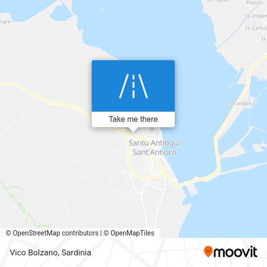 Vico Bolzano map