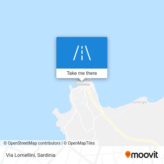 Via Lomellini map