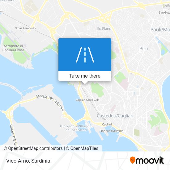Vico Arno map