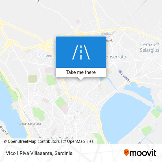 Vico I Riva Villasanta map