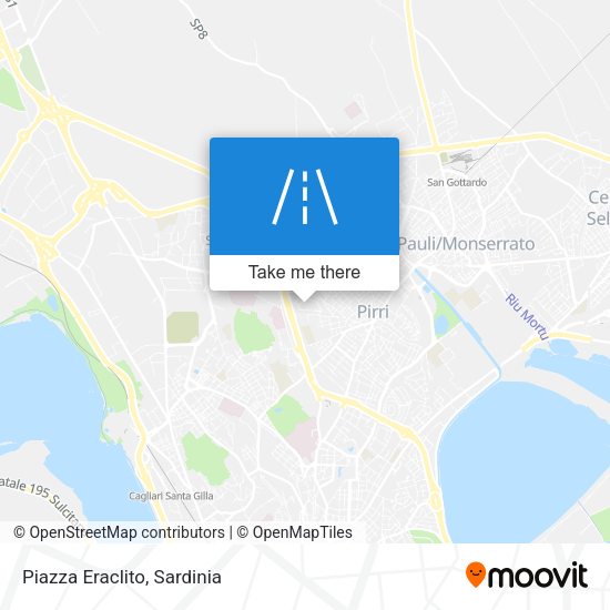 Piazza Eraclito map