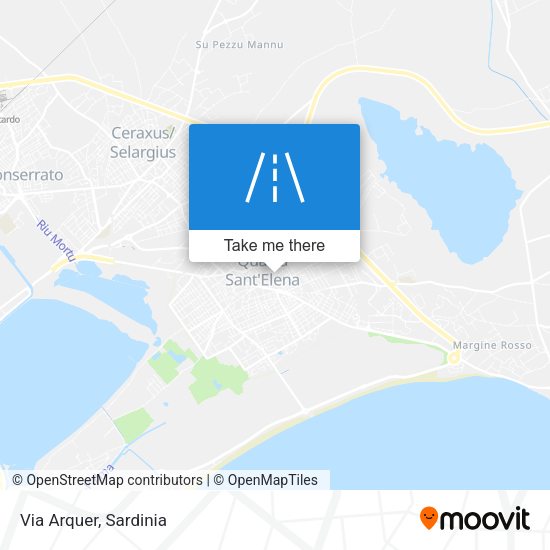 Via Arquer map