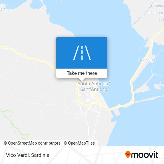 Vico Verdi map