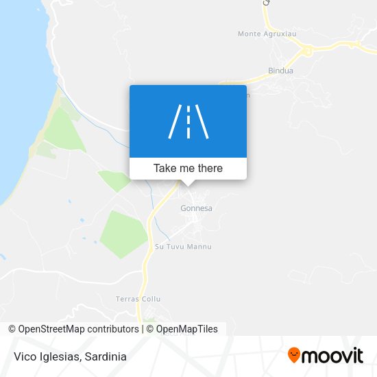 Vico Iglesias map