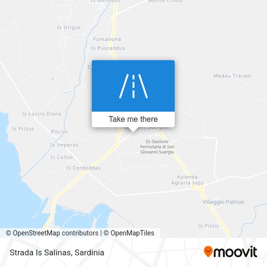 Strada Is Salinas map