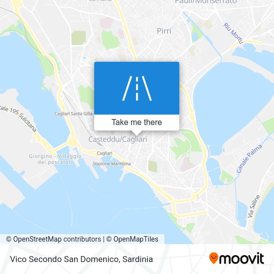Vico Secondo San Domenico map