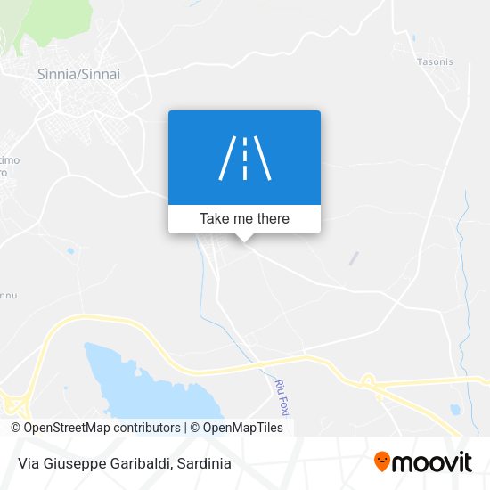 Via Giuseppe Garibaldi map