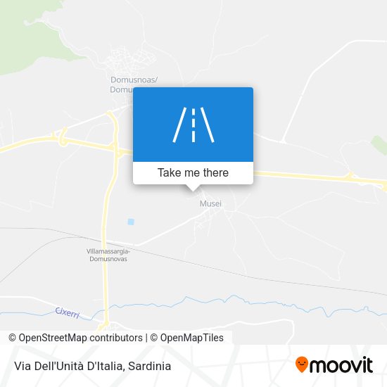 Via Dell'Unità D'Italia map