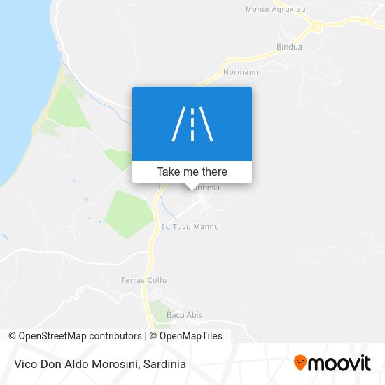 Vico Don Aldo Morosini map