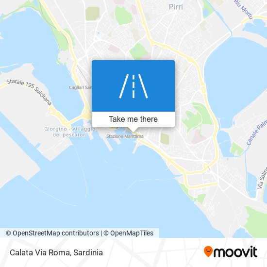 Calata Via Roma map