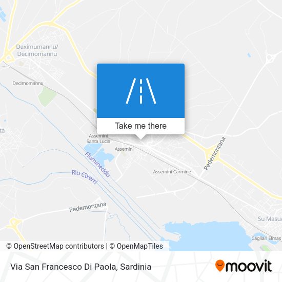 Via San Francesco Di Paola map