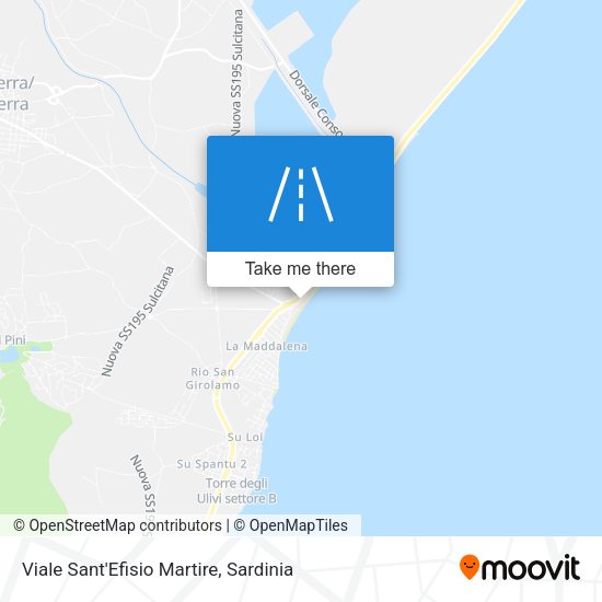 Viale Sant'Efisio Martire map