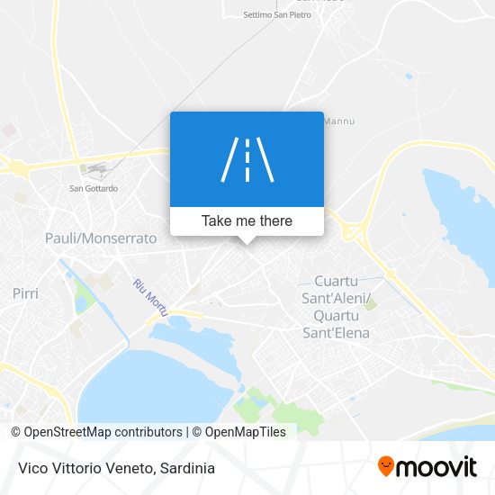 Vico Vittorio Veneto map