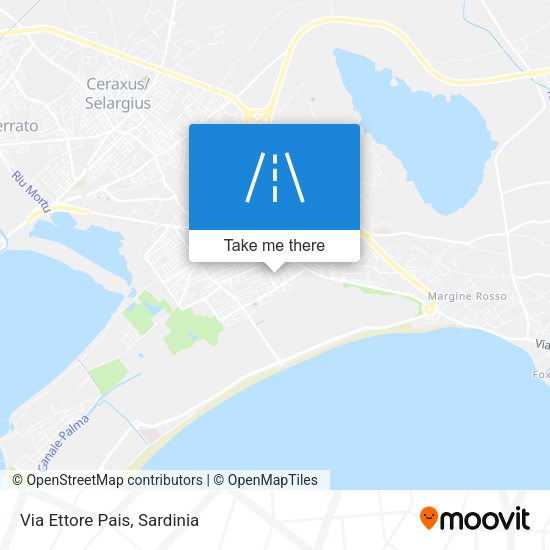 Via Ettore Pais map