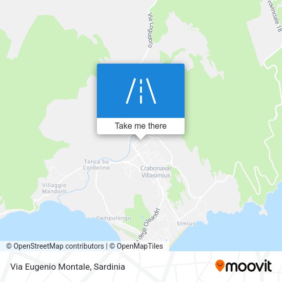 Via Eugenio Montale map