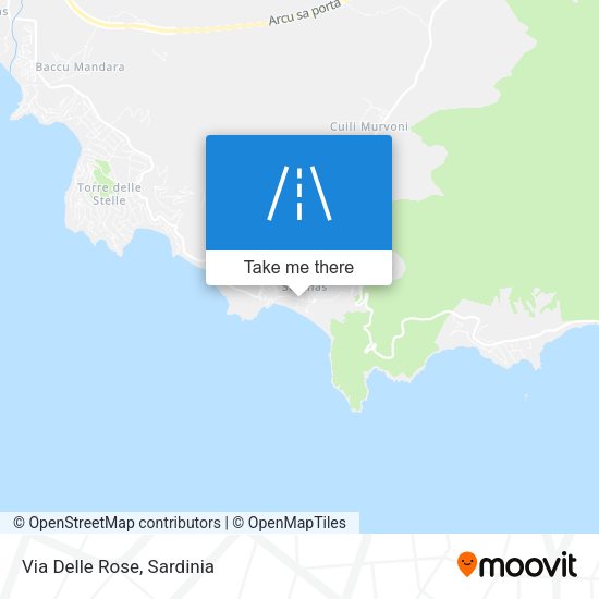 Via Delle Rose map