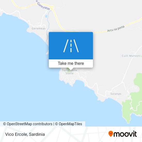Vico Ercole map