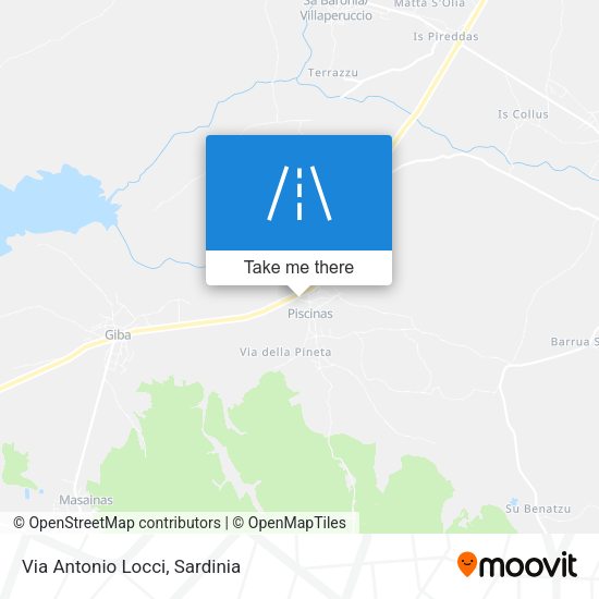 Via Antonio Locci map