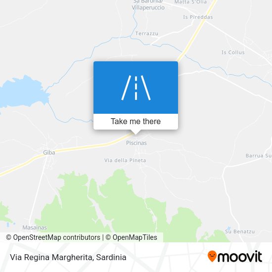 Via Regina Margherita map