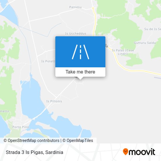 Strada 3 Is Pigas map