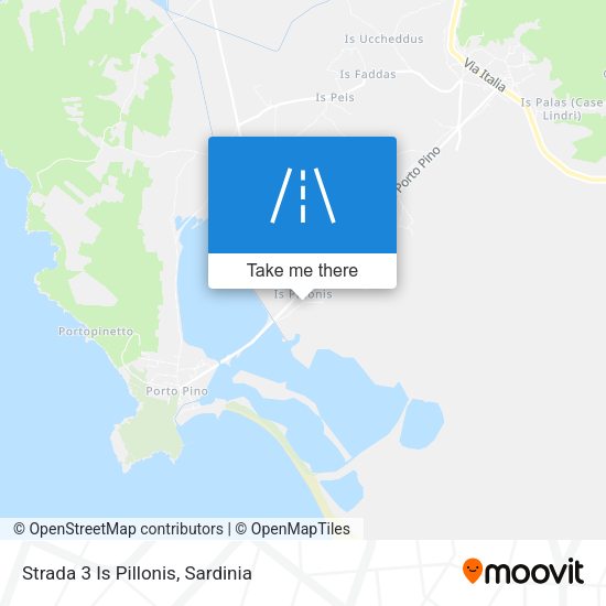 Strada 3 Is Pillonis map