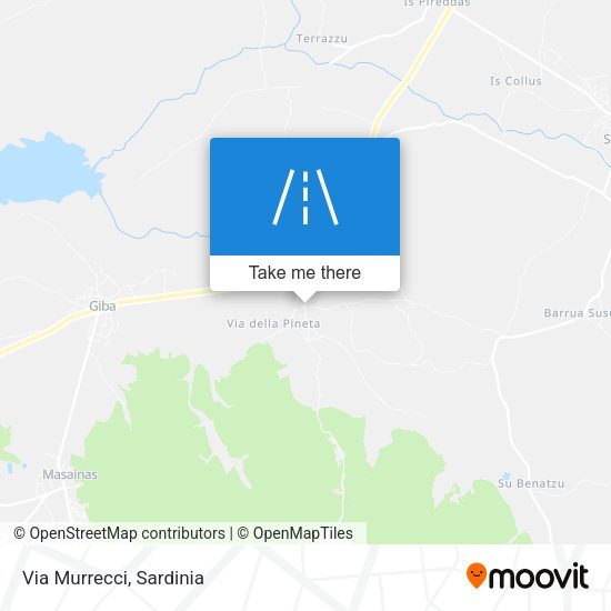 Via Murrecci map