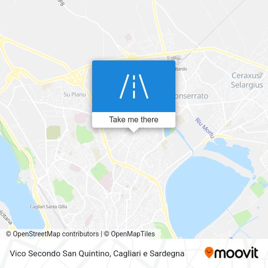 Vico Secondo San Quintino map