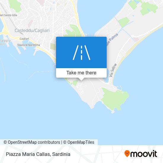 Piazza Maria Callas map