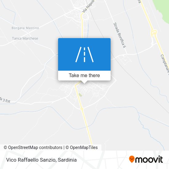 Vico Raffaello Sanzio map