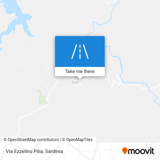 Via Ezzelino Pilia map