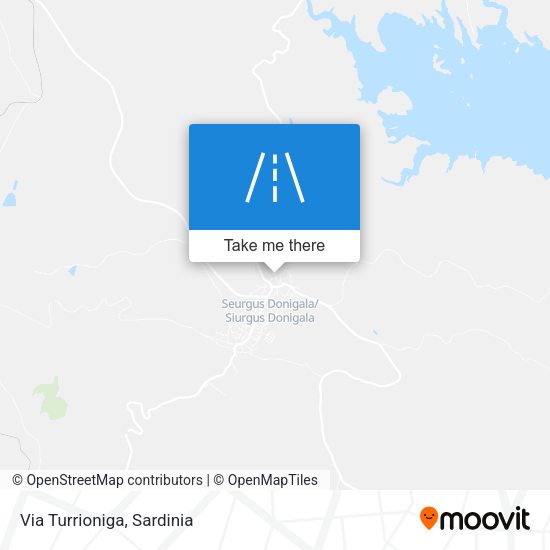 Via Turrioniga map