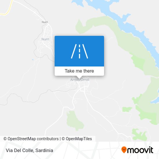 Via Del Colle map