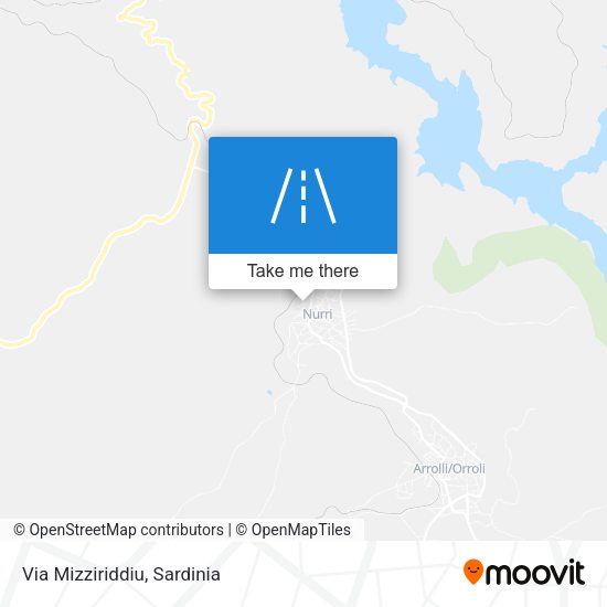 Via Mizziriddiu map