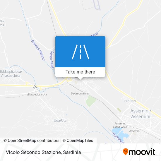Vicolo Secondo Stazione map