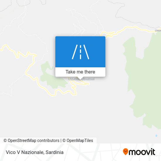 Vico V Nazionale map