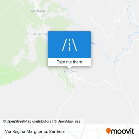 Via Regina Margherita map