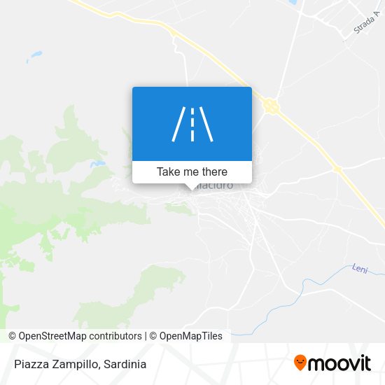 Piazza Zampillo map