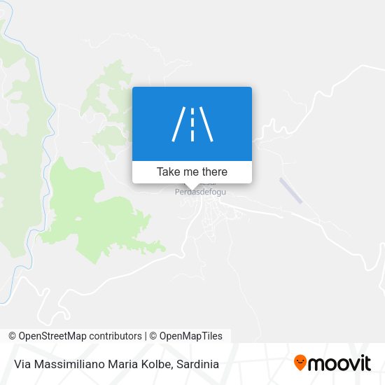 Via Massimiliano Maria Kolbe map