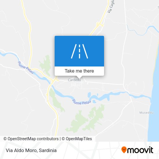 Via Aldo Moro map