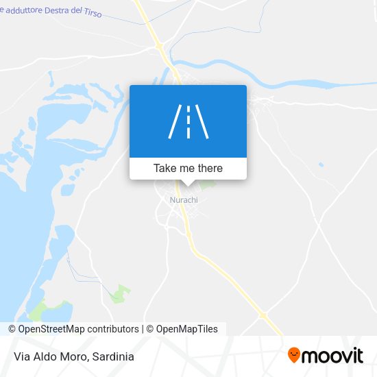 Via Aldo Moro map