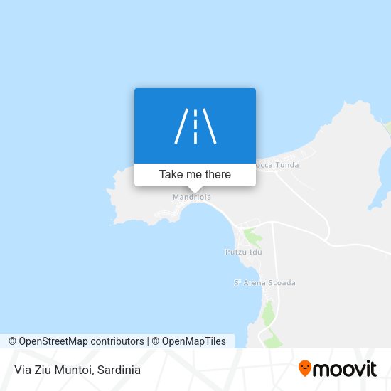 Via Ziu Muntoi map